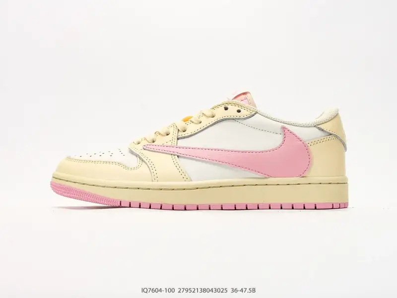 Nike Basketball Shoes Low-Top Leather IQ7604-100 #27952138043025